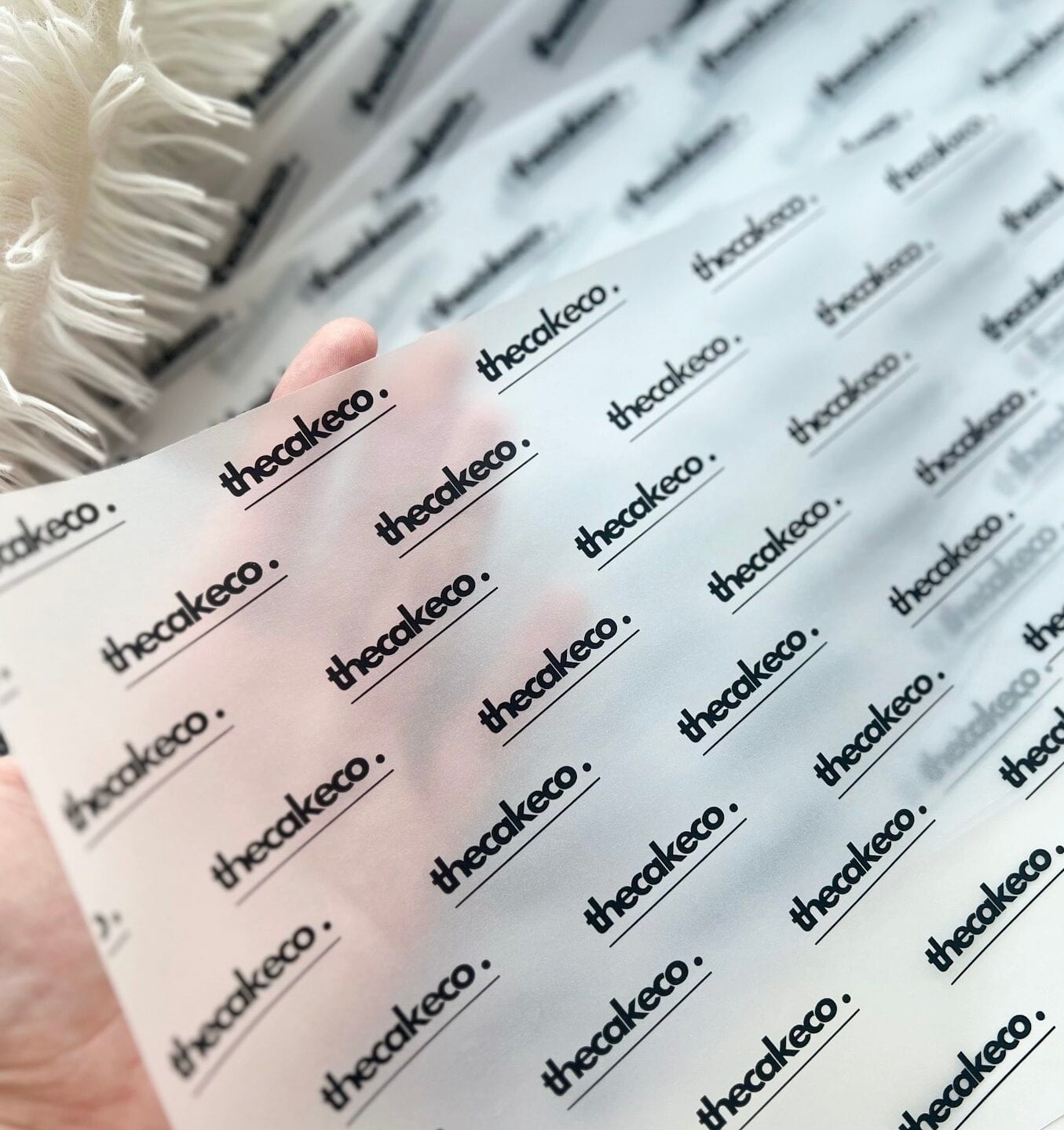 Custom printed stationery