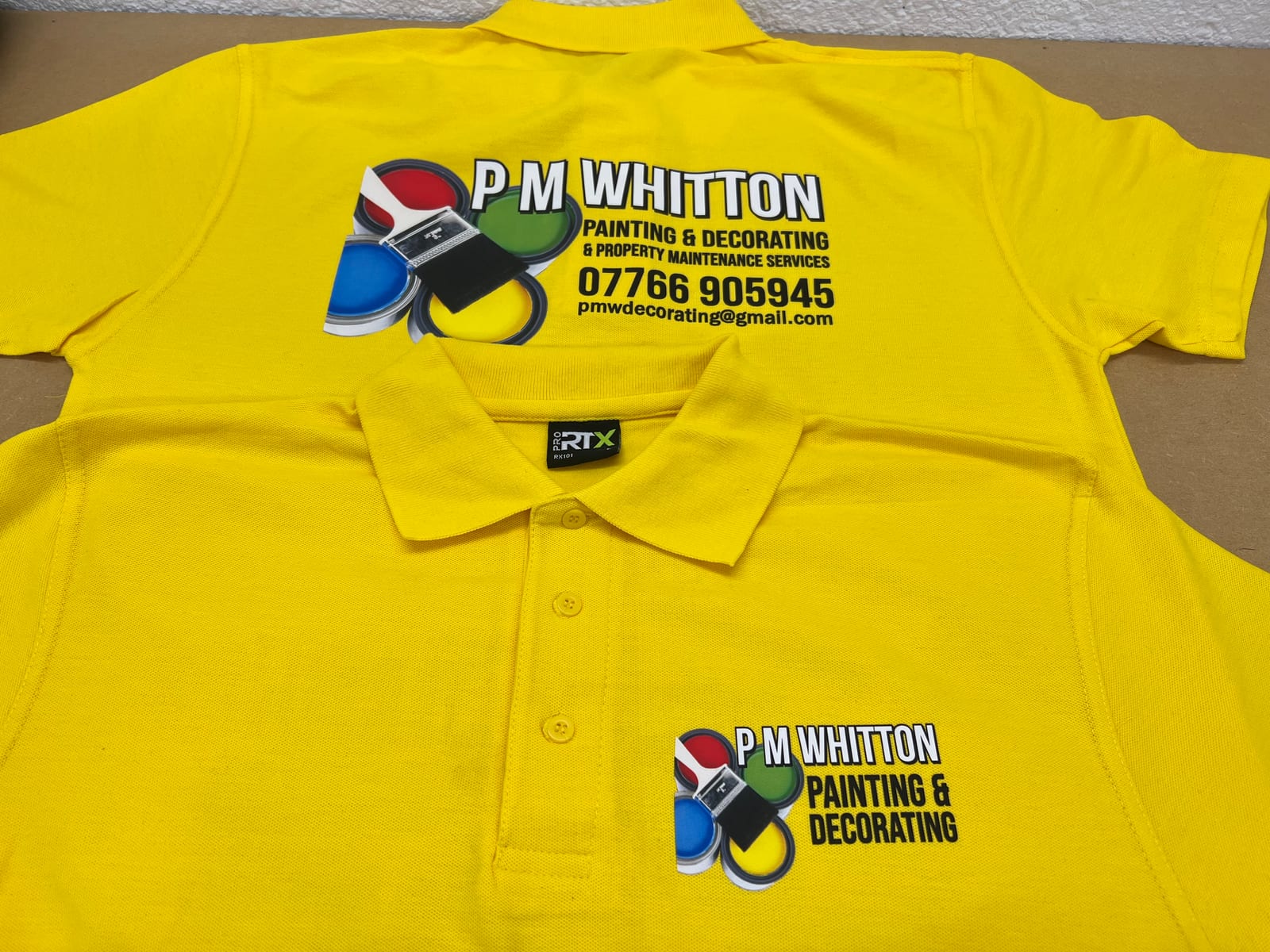 Branded workwear by Omega Print & Signs